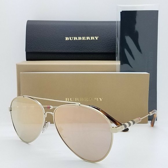 Burberry Aviator Sunglasses BE3092Q 11674Z